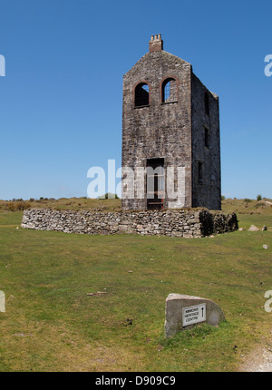 Schergen Heritage Centre befindet sich in einem alten Bergbau Gebäude, Cornwall, UK 2013 Stockfoto