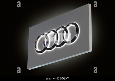 Audi Auto logo Stockfoto