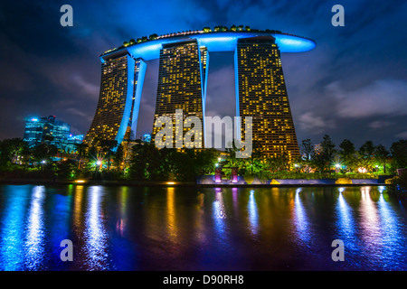 Marina Bay, Singapur Stockfoto