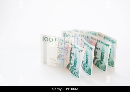 Schwedische Kronen Stockfoto