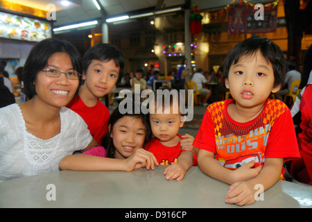 Singapur, Jalan Besar, Lavendel Food Center, Zentrum, Gericht, Asiaten Ethnische Einwanderer Minderheit, Küche, Essen, Restaurant Restaurants Essen din Stockfoto