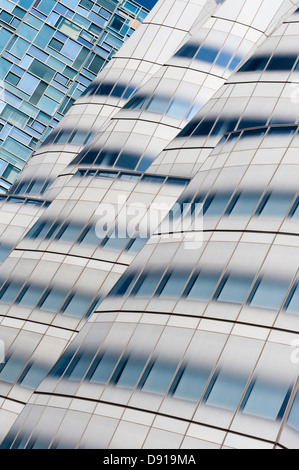 Bürogebäude IAC, Chelsea, New York, entworfen von dem Architekten Frank Gehry Stockfoto