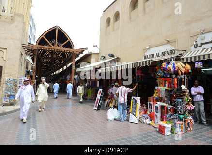 Bur Dubai Souk, Dubai, Vereinigte Arabische Emirate Stockfoto