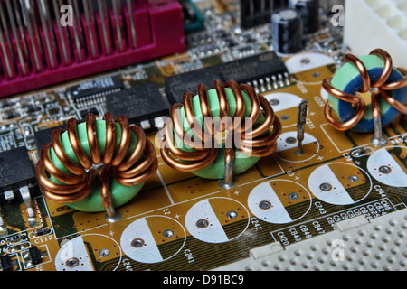 Staubige Elektronik Stockfoto