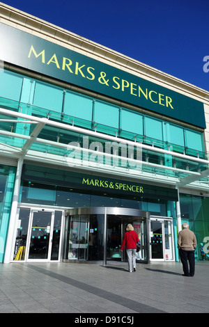 Marks &amp; Spencer speichern, Mark & Spencer, England, UK Stockfoto