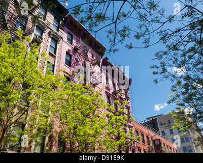 Architektur in SoHo, NYC Stockfoto