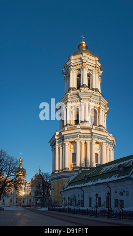 Großen Glockenturm im Kiewer Höhlenkloster (1741-1745) Stockfoto