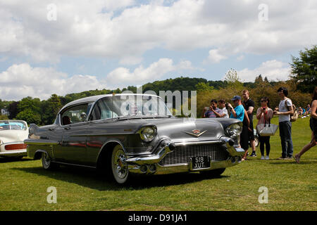 Boness auf Windermere, UK 8. Juni 'Hot Rod & Hills' Autos Tour Lake District in Bowness auf Windermere Kredit: Shoosmith Sammlung/Alamy Live News Stockfoto