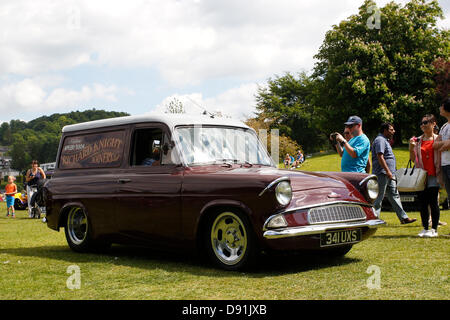 Boness auf Windermere, UK 8. Juni 'Hot Rod & Hills' Autos Tour Lake District in Bowness auf Windermere Kredit: Shoosmith Sammlung/Alamy Live News Stockfoto