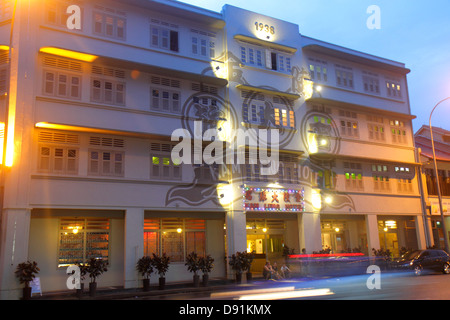 Singapore Jalan Besar, kam Leng, Hotel, Vorderseite, Eingang, Gebäude, Sing130203176 Stockfoto