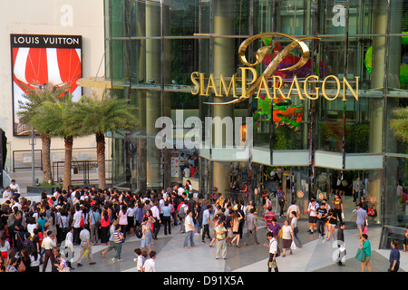 Thailand, Thai, Bangkok, Pathum Wan, Rama 1 Road, Siam Station, Siam Paragon, Shopping Shopper Shopper Shopper Shop Shops Markt Märkte Marktplatz Kauf Verkauf, Stockfoto