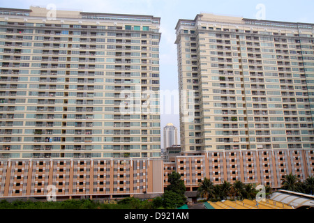 Bangkok Thailand, Thai, Ratchathewi, Hochhaus Wolkenkratzer Gebäude Gebäude Eigentumswohnung Wohnapartment Wohnungen Gehäuse, Wohn Stockfoto