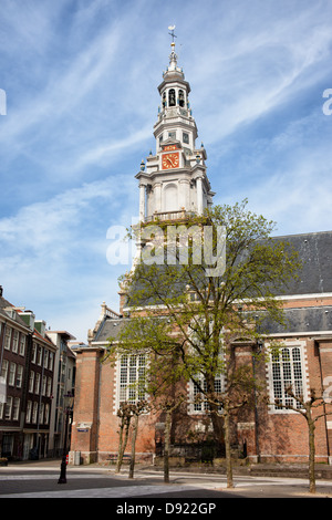 Zuiderkerk (südliche Kirche) in Amsterdam, Niederlande, Anfang des 17. Jahrhunderts-Renaissance-Stil. Stockfoto