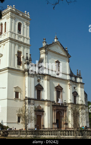 Asien, Indien, Goa, Old Goa, Se (St. Catherine) Kathedrale Stockfoto