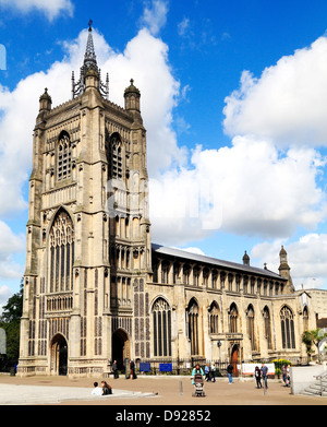 Norwich, St. Peter Mancroft Kirche, Millennium Plain, Norfolk, England, UK, Englisch Zentrum Stadtkirchen Stockfoto