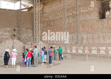 Huaca De La Luna, Trujillo, Peru Stockfoto