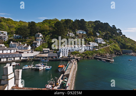 POLPERRO, CORNWALL, ENGLAND, GROßBRITANNIEN Stockfoto