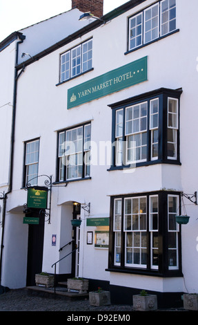 Dunster, einem Dorf in Somerset, England UK Stockfoto