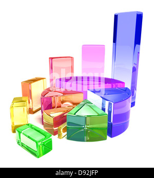 Diagramm Stockfoto