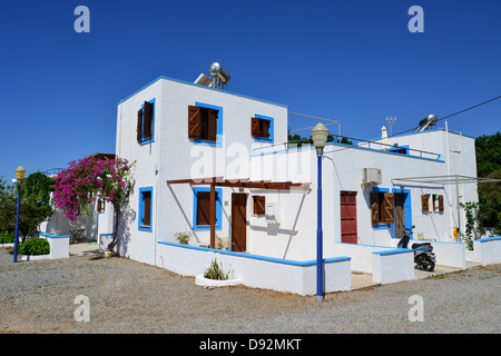 Andreas Studios in Pefkos, Rhodos (Rodos), die Dodekanes, South Aegean Region, Griechenland Stockfoto