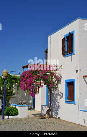 Andreas Studios in Pefkos, Rhodos (Rodos), die Dodekanes, South Aegean Region, Griechenland Stockfoto