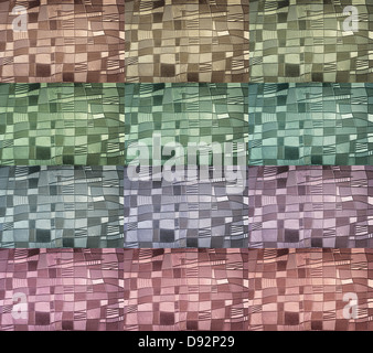 Abstrakte Multi Farben Glas Hintergrundtextur. Stockfoto