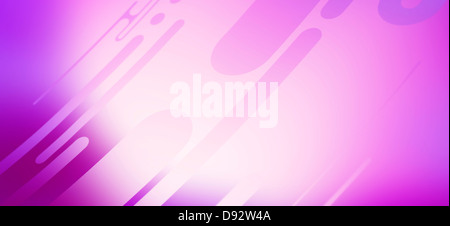 Abstrakte längliche Designs auf eine helle und violetten Hintergrund Stockfoto