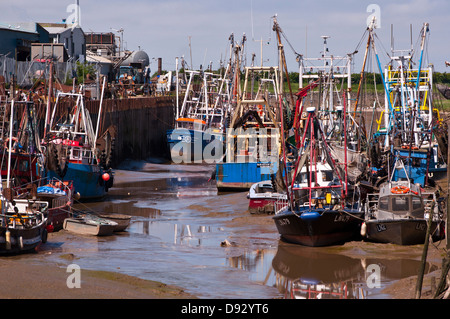 Shell-Angeln Boote Fisher Flotte Kings Lynn Stockfoto