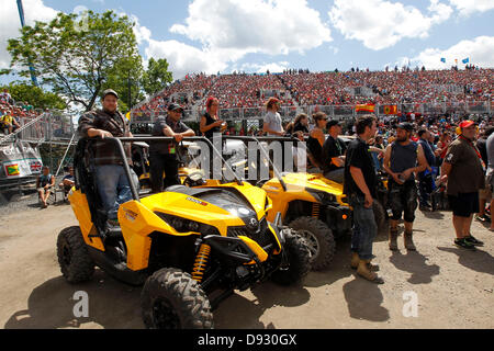 Montreal, Kanada. 9. Juni 2013. Motorsport: FIA Formula One World Championship 2013, Grand Prix von Kanada, Fans Credit: Dpa picture-Alliance/Alamy Live News Stockfoto