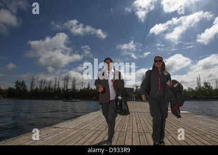 Montreal, Kanada. 9. Juni 2013.  Monisha Kaltenborn (AUT) Sauber F1-Teamchef - Formel 1 World Championship 2013 - Runde 07 am Circuit Gilles Villeneuve in Montreal, Kanada - Kredit-Sonntag, 9. Juni 2013: Dpa picture-Alliance/Alamy Live News Stockfoto
