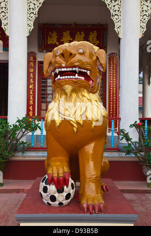 Den chinesischen Tempel in der Stadt von PYIN U LWIN auch bekannt als MAYMYO - MYANMAR Stockfoto