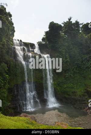 Tad Fane Wasserfall, Boloven, Laos Stockfoto