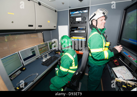 Krankenwagen HART Sanitäter Major Incident Command Unit Stockfoto