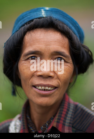 Khmu Minderheit Frau, Xieng Khouang, Laos Stockfoto