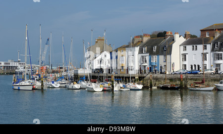 Yacht Marina Weymouth Dorset England uk Stockfoto