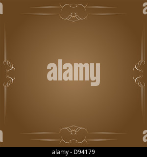 abstrakte kalligraphische Hintergrund. Retrotapeten Vintage abstrakt Stockfoto