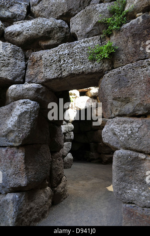 Nuraghe Santu Antine, in der Nähe von Torralba, Valle dei Nuraghi, Sardinien, Italien Stockfoto