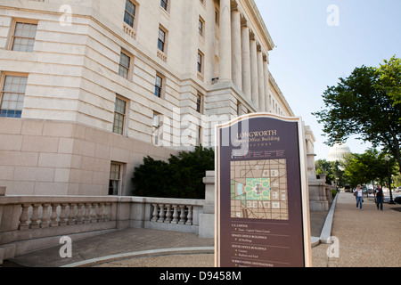 Longworth House Office Building, U.S. House Of Representatives - Washington, DC USA Stockfoto