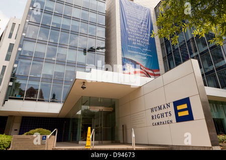 Human Rights Campaign Gebäude - Washington, DC USA Stockfoto