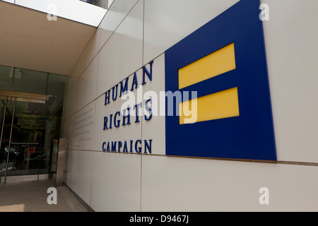 Human Rights Campaign Gebäude - Washington, DC USA Stockfoto