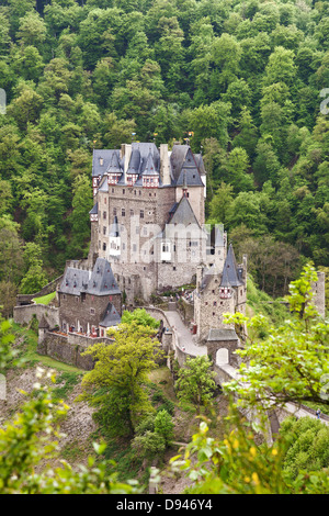 Burg Eltz in Deutschland Stockfoto