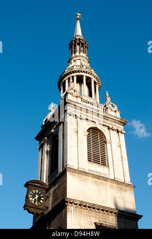 St Mary le Bow Church auf Cheapside, London, UK Stockfoto