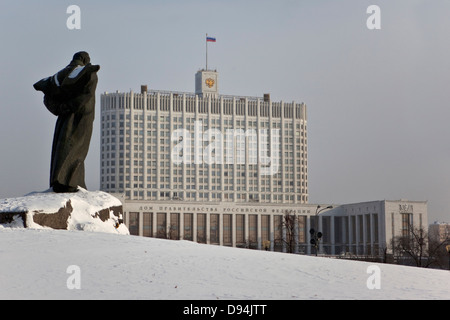 russischen Weißen Haus, Moskau, Russland Stockfoto