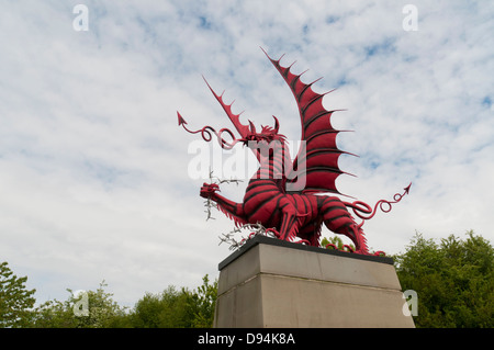 38. Division Memorial von David Petersen bei Mametz Holz, Somme Region Picardie, Frankreich Stockfoto