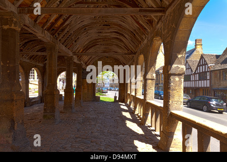 Die Markthalle in der Cotswold Dorf von Chipping Campden, Gloucestershire UK Stockfoto