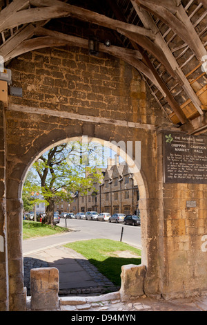 Die Markthalle in der Cotswold Dorf von Chipping Campden, Gloucestershire UK Stockfoto