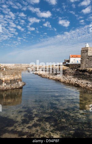 Historischen Hafen bei Portsoy in Aberdeenshire, Schottland. Stockfoto