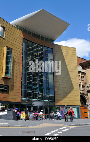 Modernen Anbau in Foyer der Colston Hall, Bristol, UK Stockfoto