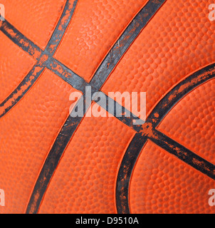 Basketball Hintergrund in quadratische Komposition Stockfoto