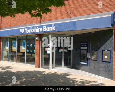 Yorkshire Bank in Crewe Cheshire UK Stockfoto